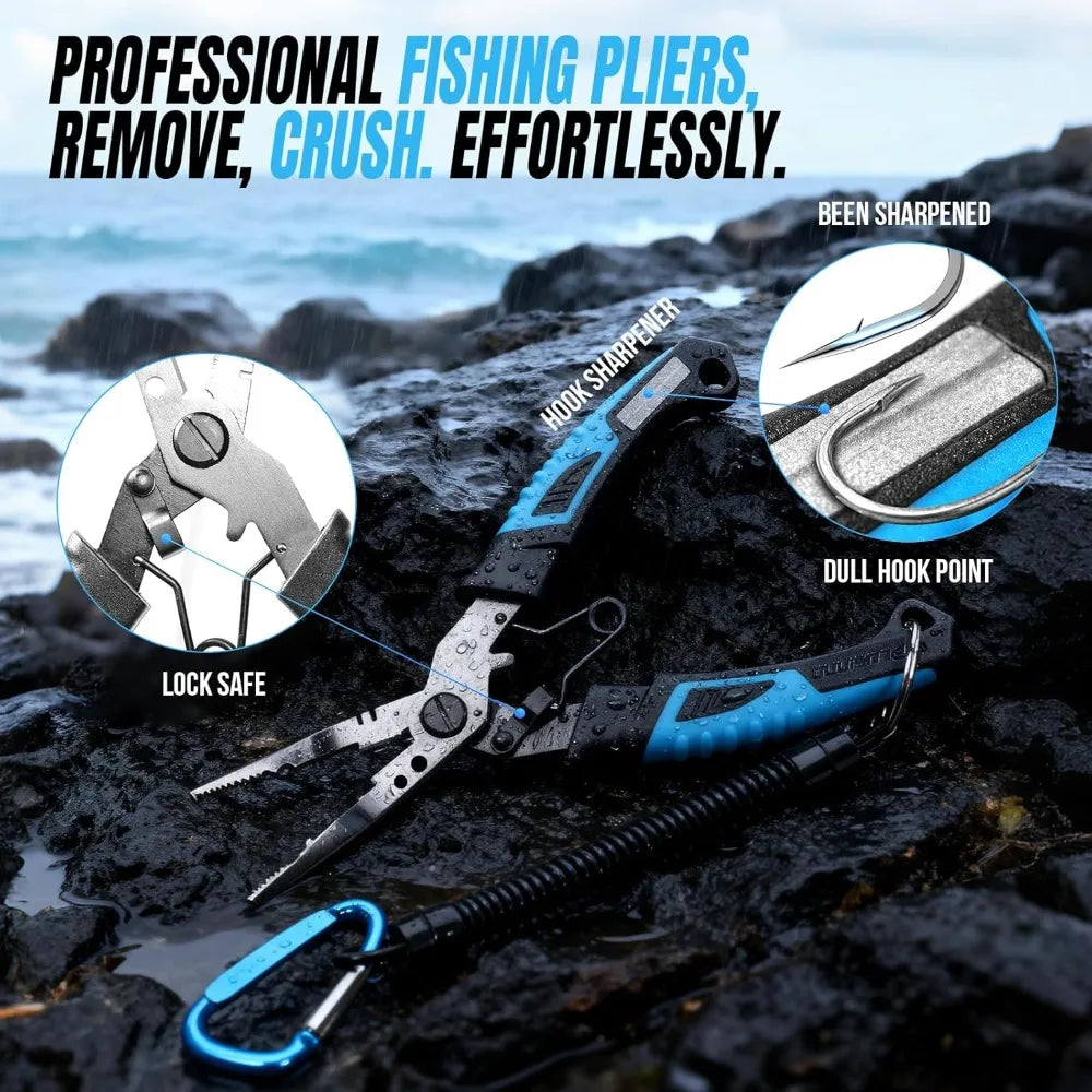 Complete Fishing Rod and Reel Combo Kit