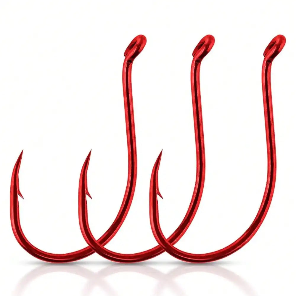 100 Pack Octopus Fishing Hooks
