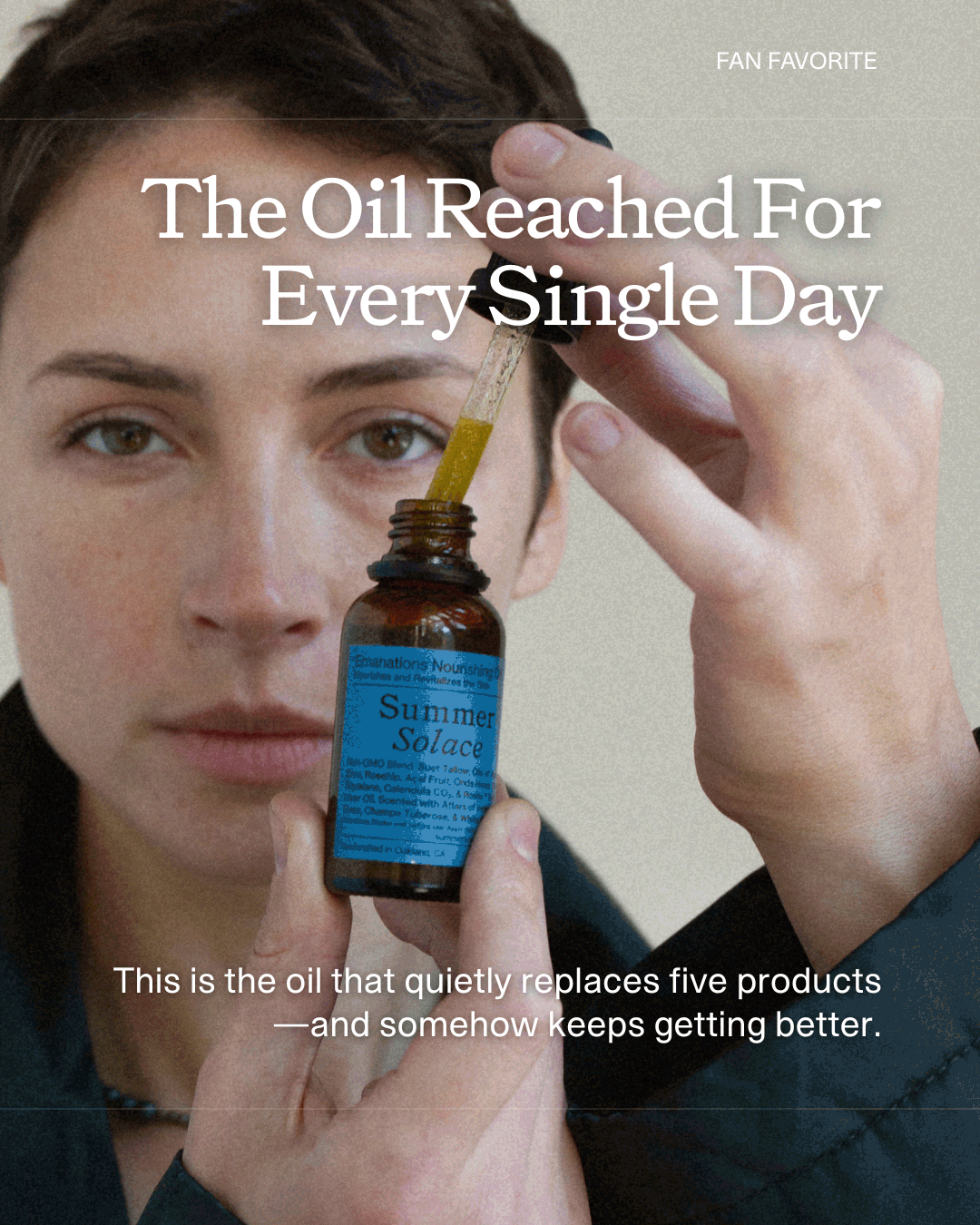 Emanations Tallow & Emu Face Oil | Sea Buckthorn & Floral Attars | Dry, Sensitive & Mature Skin