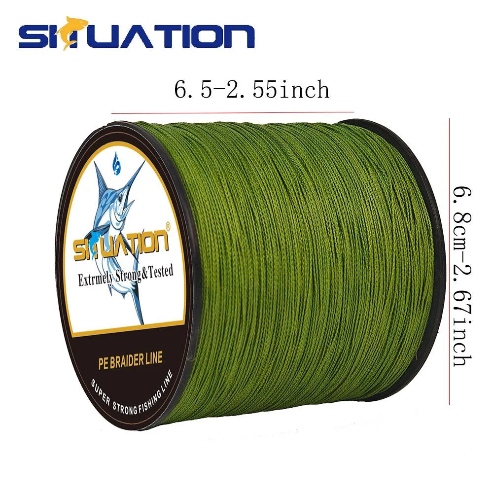 Ultra-Strong PE Braided Fishing Line, 300m/328YDS