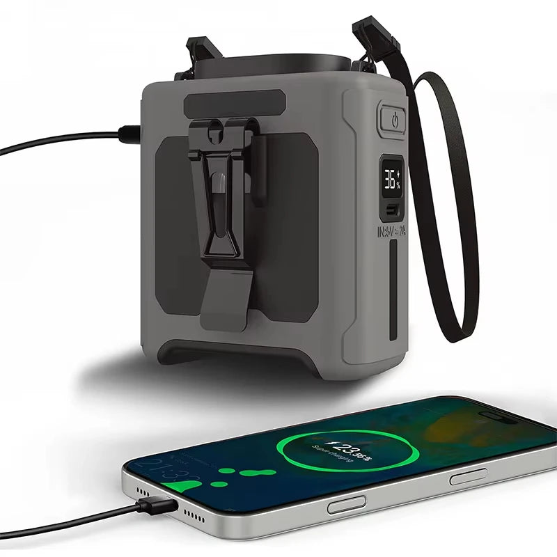 10000mAh Waist Clip Fan
