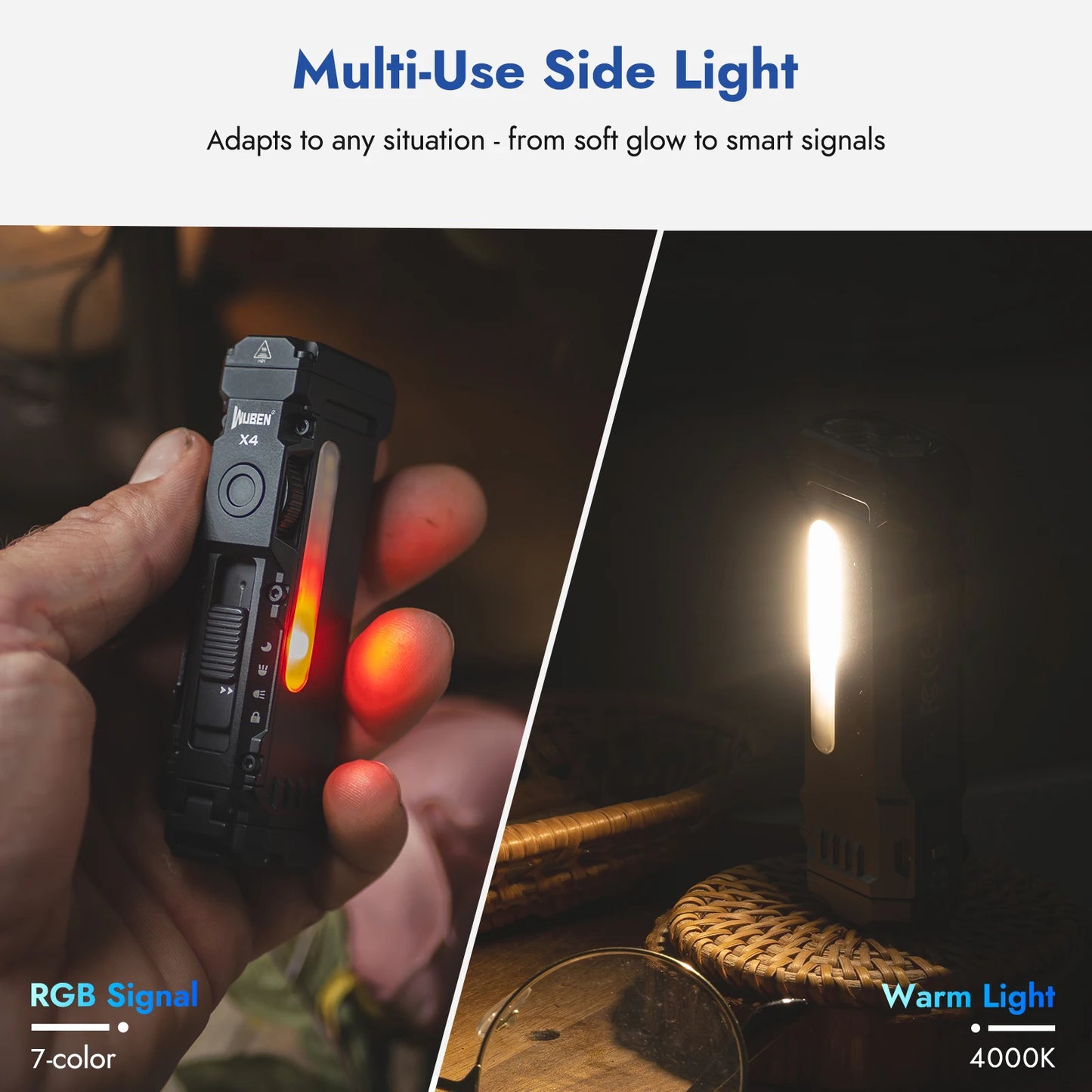 1500 Lumens Mini Flashlight with Tactical Switch