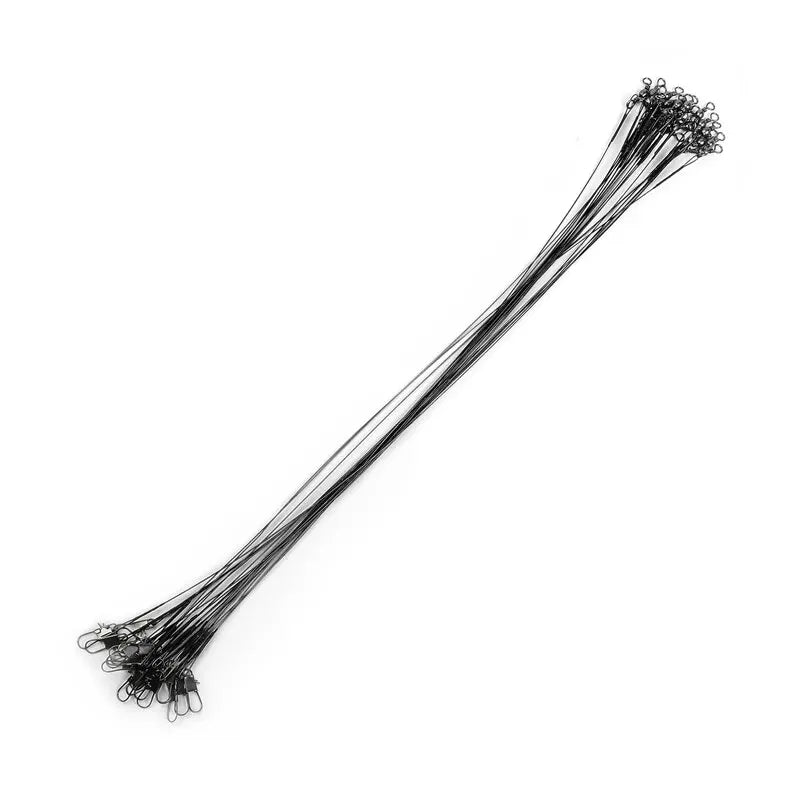 20PC
 Steel Wire Leader With Swivel