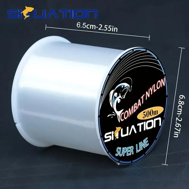 White Nylon Fishing Line 500 Meters 547YDS