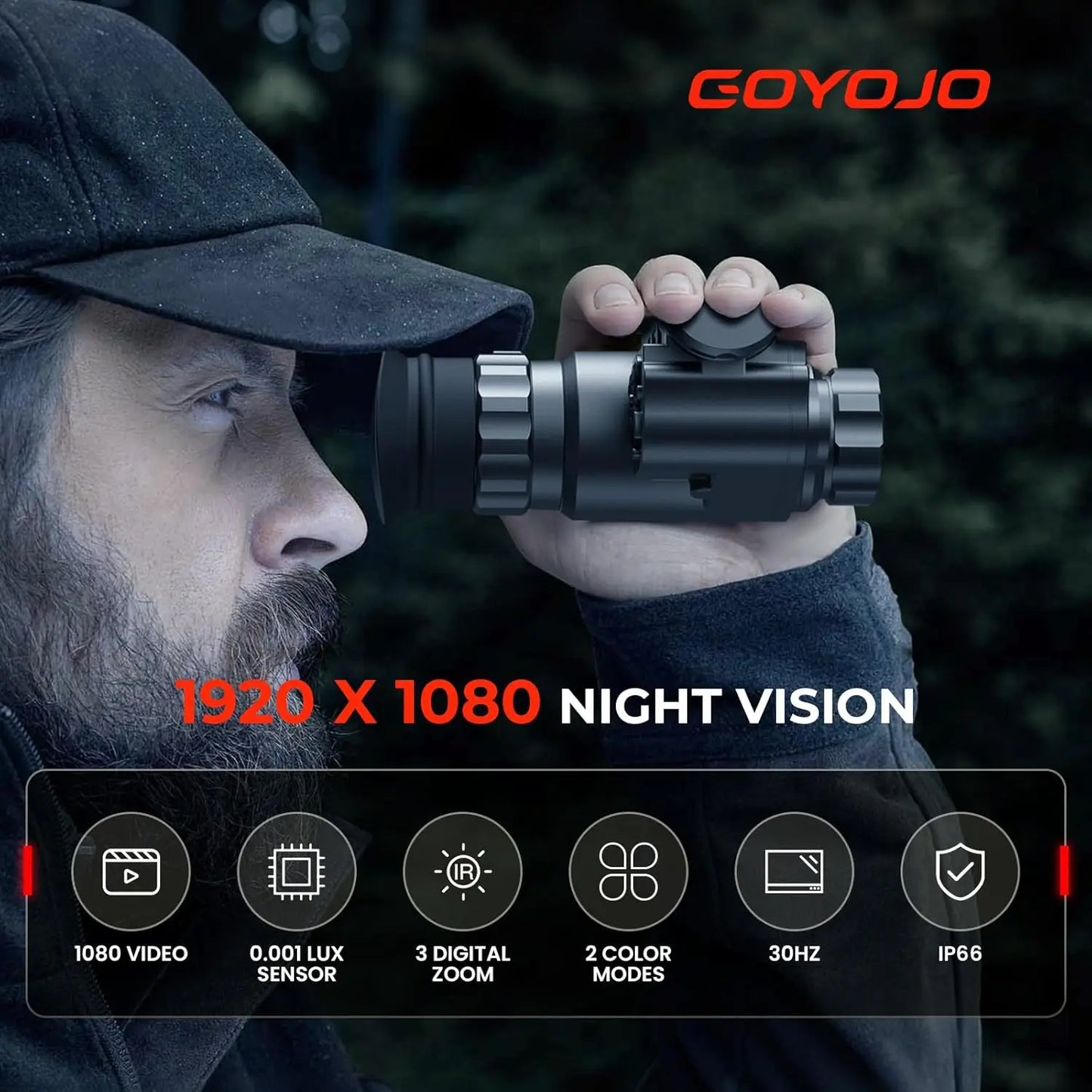 Night Vision Scopes with Photo and Video Shooting,