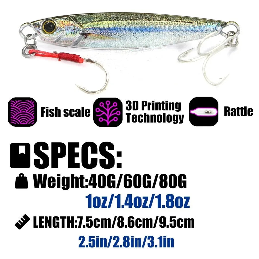 Rattle Jig Sea Fishing Lures