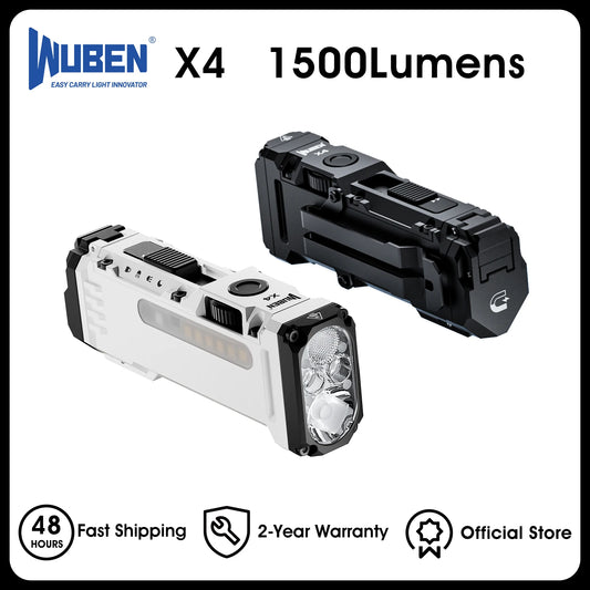 1500 Lumens Mini Flashlight with Tactical Switch