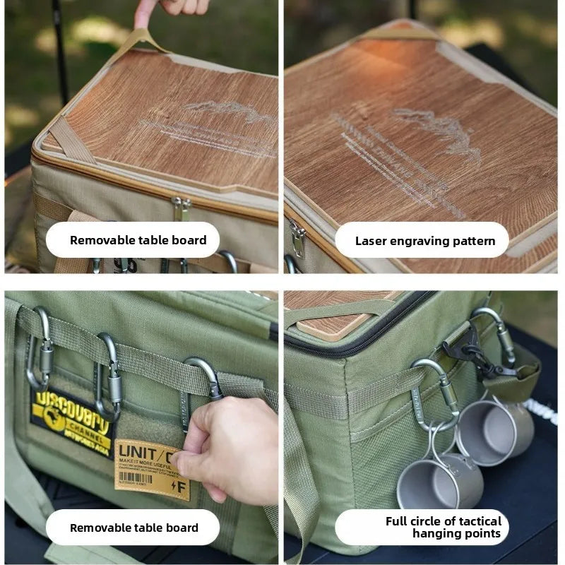 Camping Equipment Cookware Storage Box