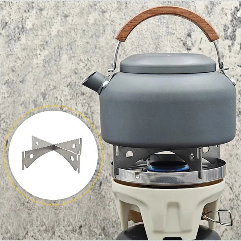 For Fire Maple Polaris X5 Stove Accessories Ultralight Pure Titanium Burner Windshield Stove Stand Outdoor Camping Equipment