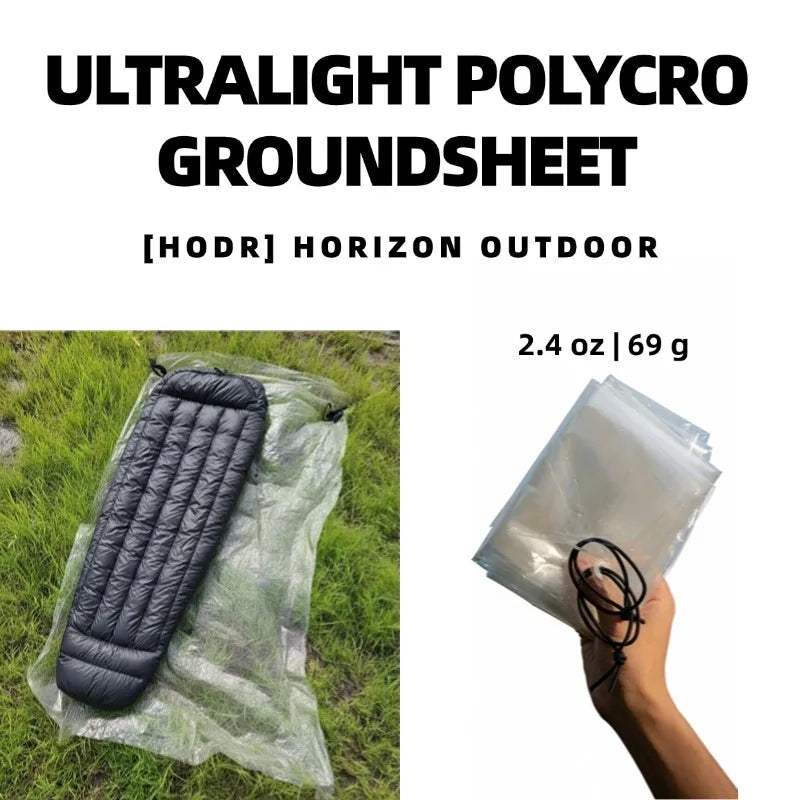 Ultralight Polycro Groundsheet