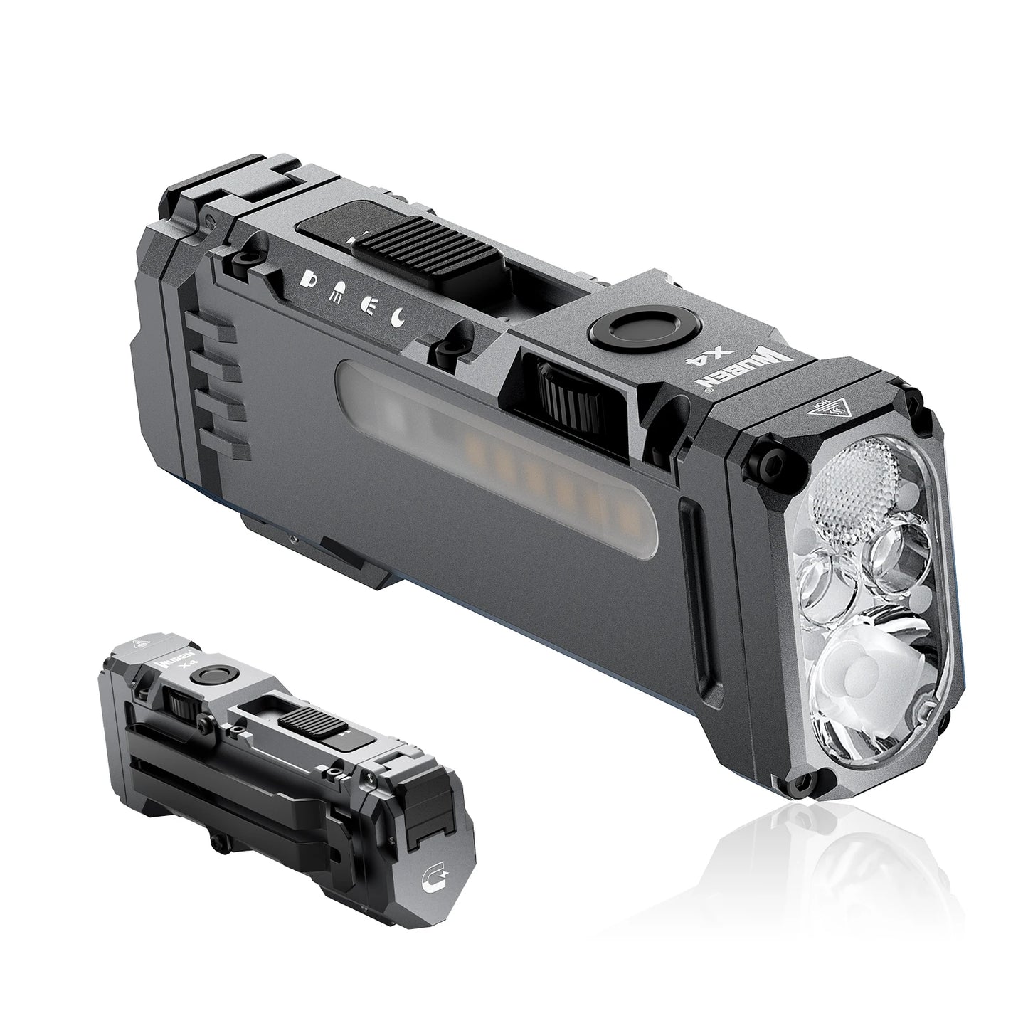 1500 Lumens Mini Flashlight with Tactical Switch