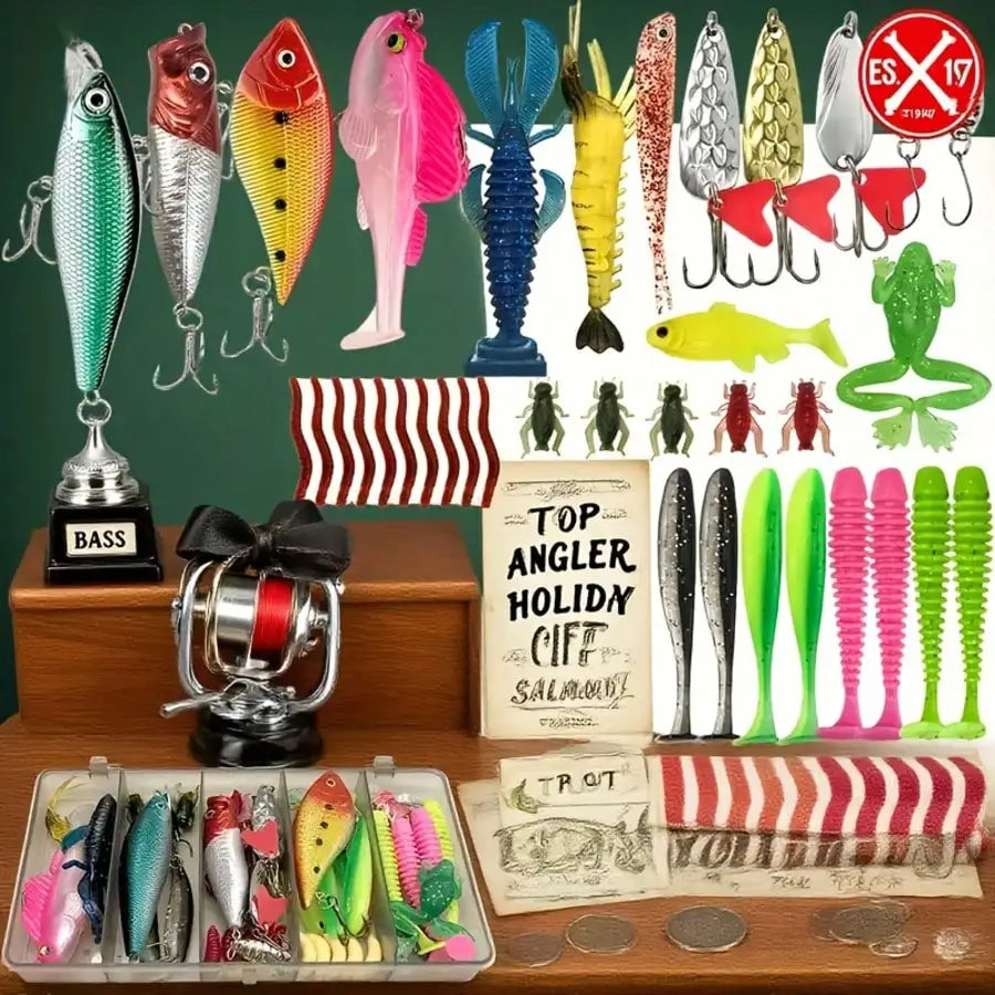 Freshwater Lure And Tackle Kit