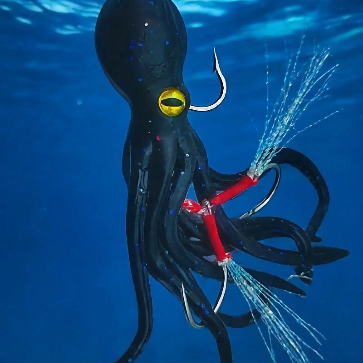 2pc/3pcs/4pcs Slow-Sinking Octopus Soft Bait With Hook