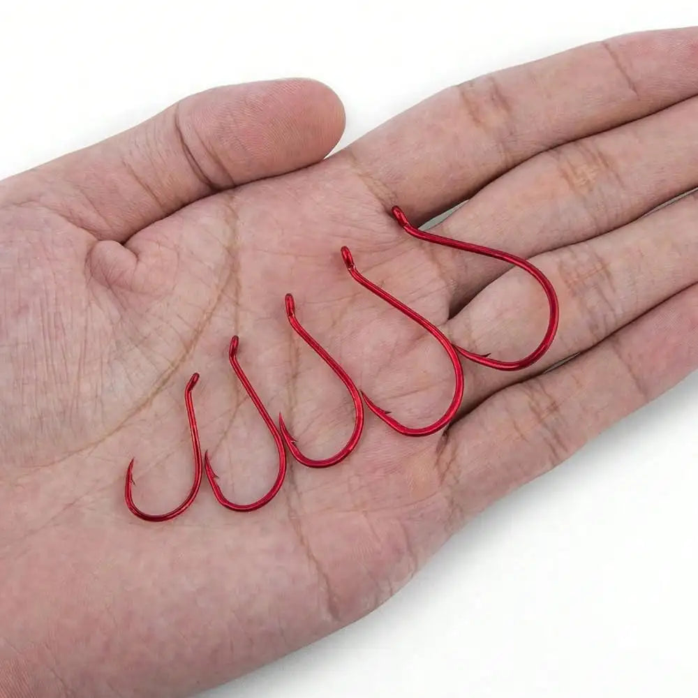 100 Pack Octopus Fishing Hooks