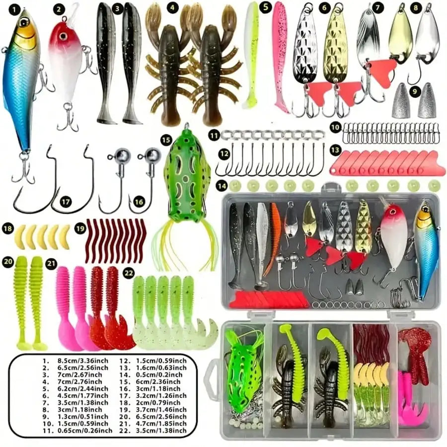 Freshwater Lure And Tackle Kit