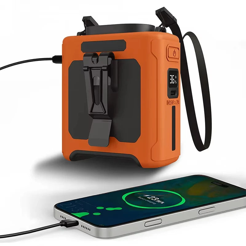 10000mAh Waist Clip Fan