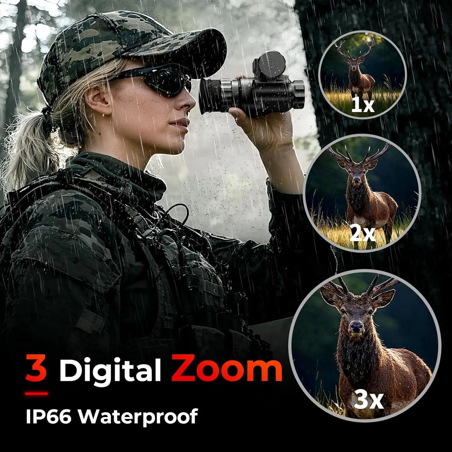 Night Vision Scopes with Photo and Video Shooting,