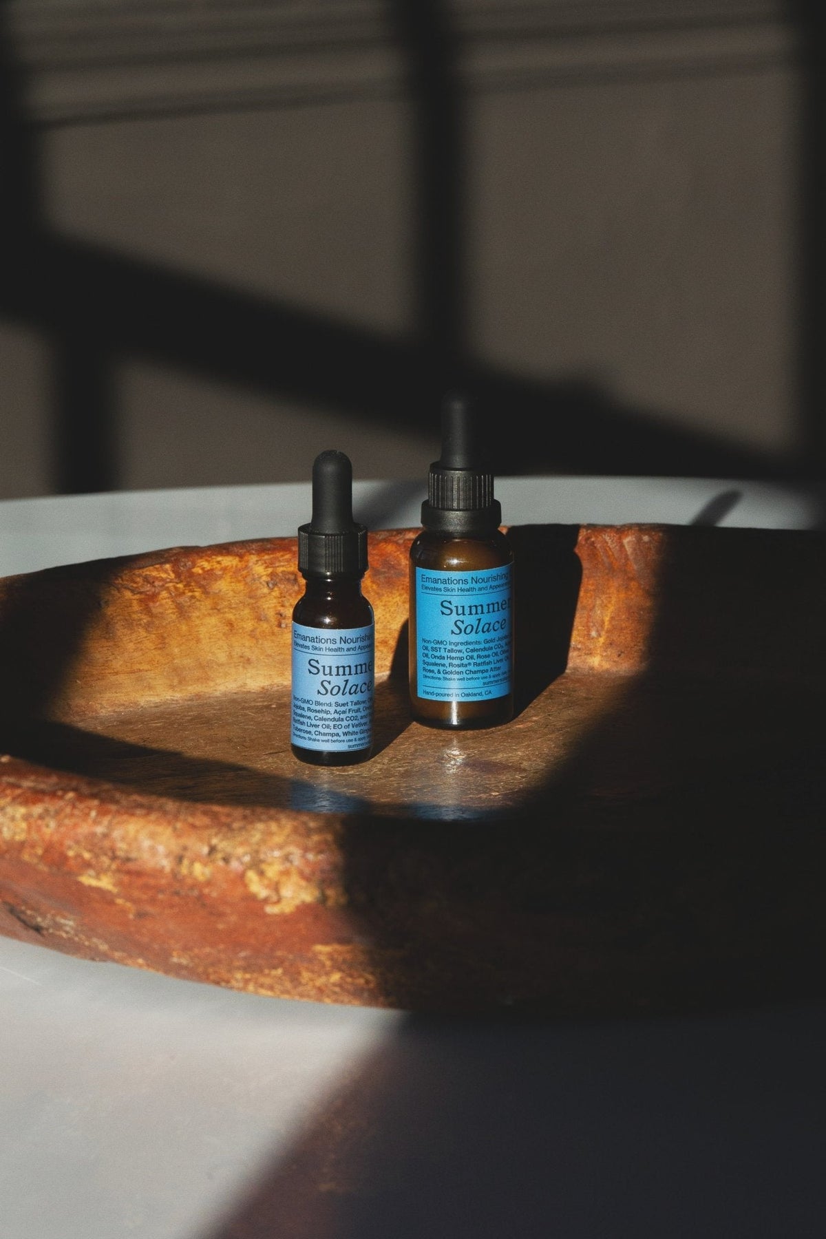 Emanations Tallow & Emu Face Oil | Sea Buckthorn & Floral Attars | Dry, Sensitive & Mature Skin